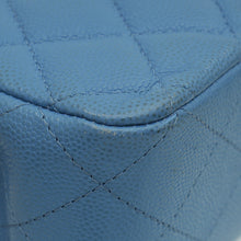Chanel Blue CC Classic Double Flap Medium Bag