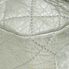 Chanel Metallic Silver Aged Ice Cube On the Rocks Flap Bag