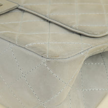Chanel Grey 2.55 Reissue Double Flap Shimmer 227 Bag