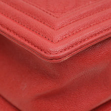 Chanel Red Le Boy Medium Bag