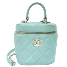 Chanel Mint Green CC Trendy Vanity Case