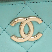 Chanel Mint Green CC Trendy Vanity Case