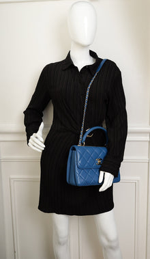 Chanel Blue Trendy Flap Bag