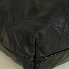 Chanel Black 22 Small Shiny Bag