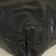 Chanel Black 22 Small Shiny Bag