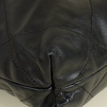 Chanel Black 22 Small Shiny Bag