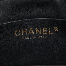 Chanel Black CC Quilted Mini Top Handle Flap Bag