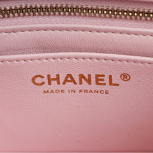 Chanel Rose Clair CC Camellia Crush Mini Rectangular Flap Bag