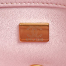 Chanel Rose Clair CC Camellia Crush Mini Rectangular Flap Bag