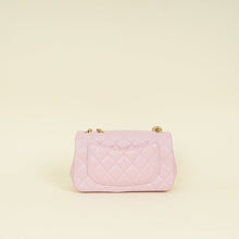 Chanel Rose Clair CC Camellia Crush Mini Rectangular Flap Bag
