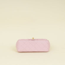Chanel Rose Clair CC Camellia Crush Mini Rectangular Flap Bag
