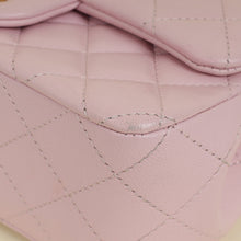 Chanel Rose Clair CC Camellia Crush Mini Rectangular Flap Bag