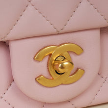 Chanel Rose Clair CC Camellia Crush Mini Rectangular Flap Bag