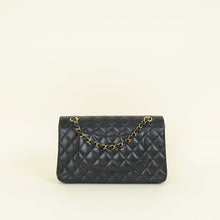 Chanel Black CC Classic 11 , 12 Double Flap Medium Bag