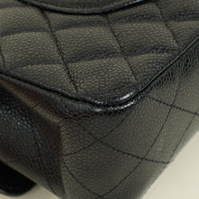 Chanel Black CC Classic 11 , 12 Double Flap Medium Bag
