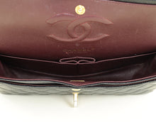 Chanel Black CC Classic 11 , 12 Double Flap Medium Bag