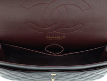Chanel Black CC Classic Double Flap Jumbo Bag