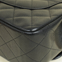 Chanel Black CC Classic Double Flap Jumbo Bag