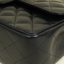 Chanel Black CC Classic Double Flap Jumbo Bag