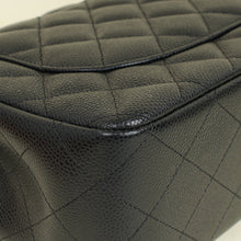 Chanel Black CC Classic Double Flap Jumbo Bag