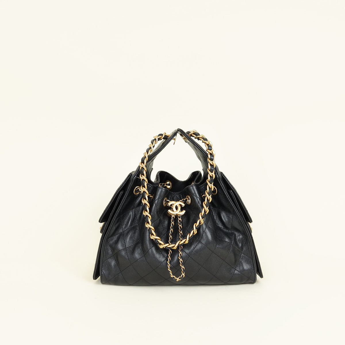 Chanel Black CC Chanel 25 Small Handbag