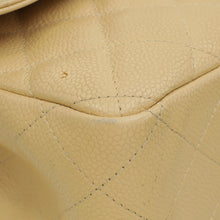 Chanel Beige CC Classic Double Flap Jumbo Bag