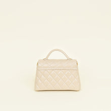 Chanel Beige Top Handle Small Flap Bag