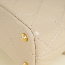 Chanel Beige Top Handle Small Flap Bag
