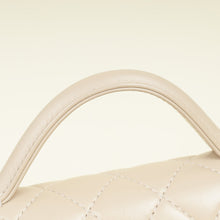 Chanel Beige Top Handle Small Flap Bag