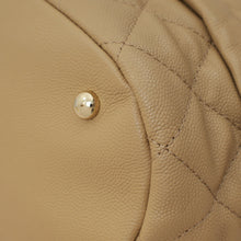 Chanel Beige CC Rolled Up Drawstring Bucket Bag