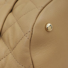 Chanel Beige CC Rolled Up Drawstring Bucket Bag