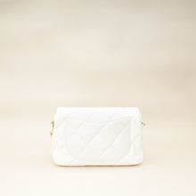 Chanel White CC Plexiglass Quilted Coco Love Flap Bag