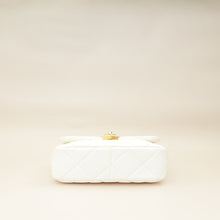 Chanel White CC Plexiglass Quilted Coco Love Flap Bag