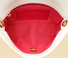 Chanel White CC Plexiglass Quilted Coco Love Flap Bag