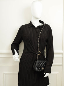Chanel Black CC Classic Mini Square Bag