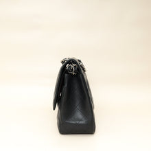 Chanel Black CC Classic Double Flap Jumbo Bag