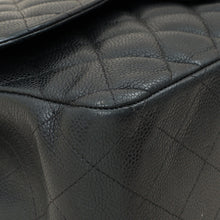 Chanel Black CC Classic Double Flap Jumbo Bag