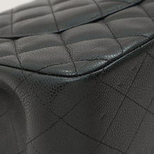 Chanel Black CC Classic Double Flap Jumbo Bag