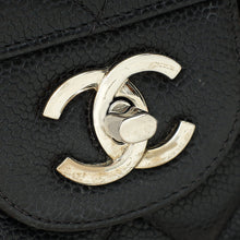 Chanel Black CC Classic Double Flap Jumbo Bag