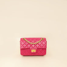 Chanel Fuchsia Aged Quilted 2.55 Reissue Mini Flap Bag