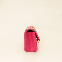 Chanel Fuchsia Aged Quilted 2.55 Reissue Mini Flap Bag