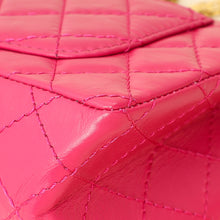 Chanel Fuchsia Aged Quilted 2.55 Reissue Mini Flap Bag