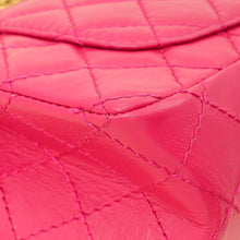 Chanel Fuchsia Aged Quilted 2.55 Reissue Mini Flap Bag