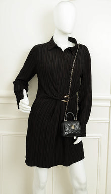 Chanel Black Nano Coco Handle Bag