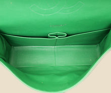 Chanel Green Classic Maxi Double Flap Bag