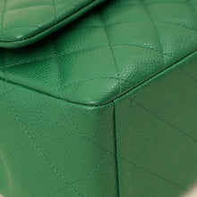 Chanel Green Classic Maxi Double Flap Bag