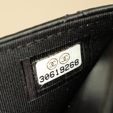 Chanel Black Maxi Pearls Wallet on Chain