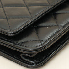 Chanel Black Maxi Pearls Wallet on Chain