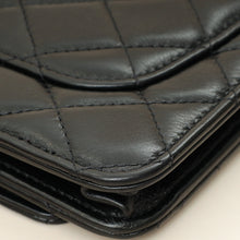 Chanel Black Maxi Pearls Wallet on Chain