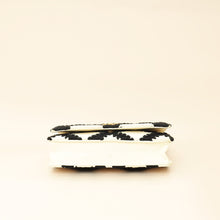 Chanel Bicolor Crochet Chanel 19 Wallet on Chain